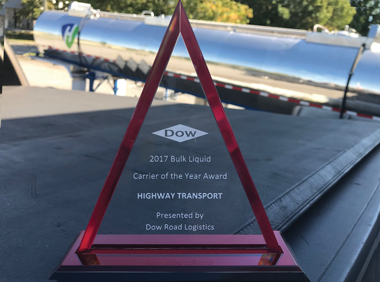 Dow Carrier of the Year Award 2017