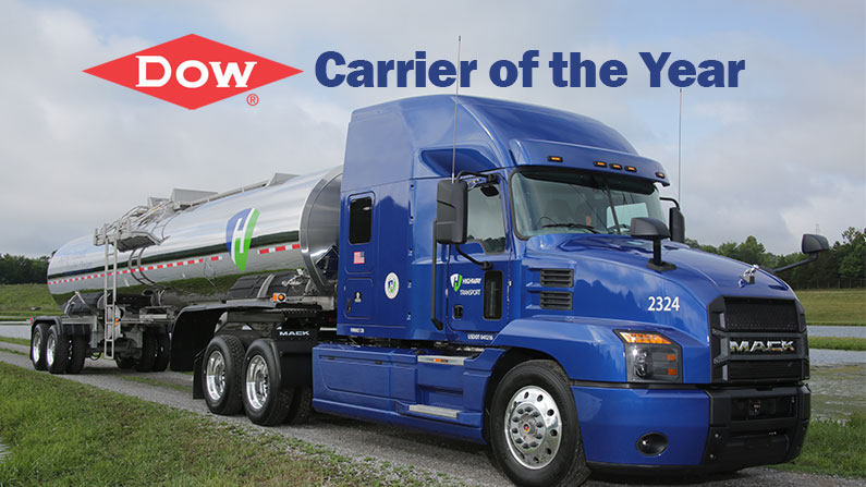 Highway Transport Honored as Bulk Liquid Carrier of the Year by Dow Chemical