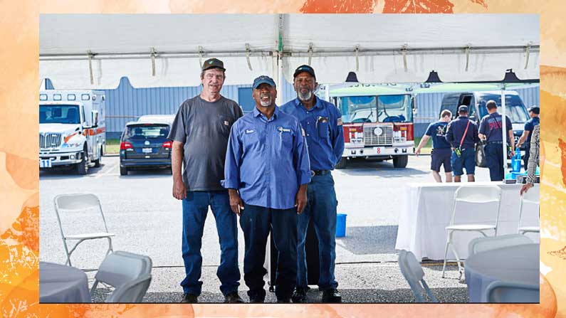 a few Highway Transport million mile drivers at our Chattanooga service center