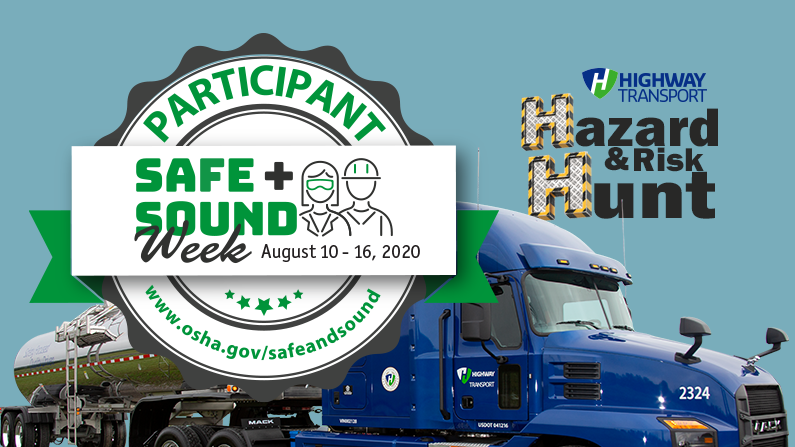 Highway Hazard Hunt During Safe and Sound 2020