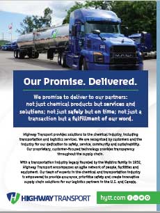 Our Promise Delivered Highway Transport fact sheet download