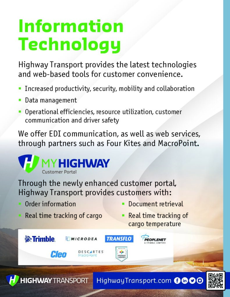 Highway Transport Technology Fact Sheet