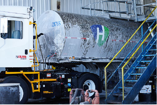 Highway Transport tank truck wash equipment cleaning