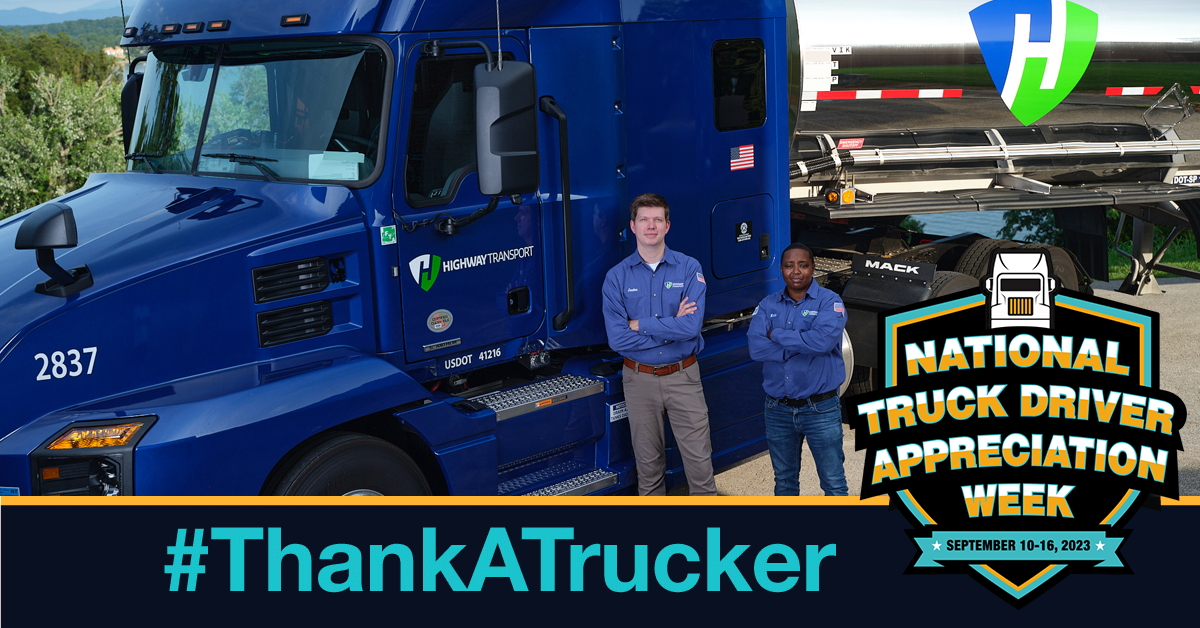 #ThankATrucker National Truck Driver Appreciation Week at Highway Transport